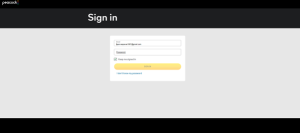 Peacock app and sign in with your Peacock account credentials. 