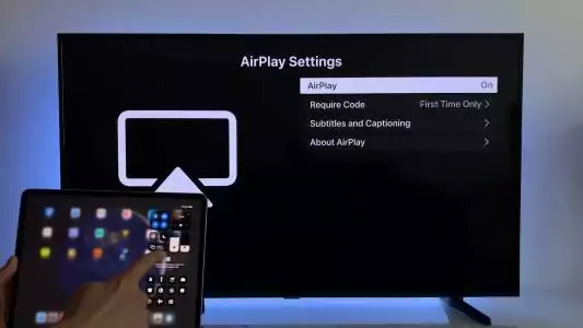 Click on Airplay Settings